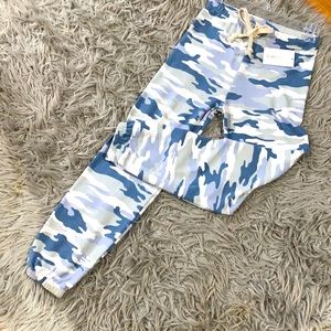 Katiejnyc blue camo sweatpants